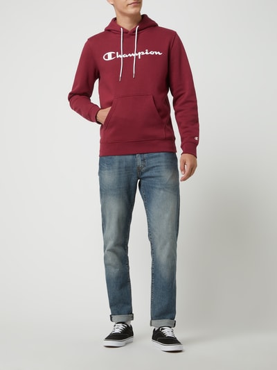 CHAMPION Comfort Fit Hoodie mit Logo  Bordeaux 1