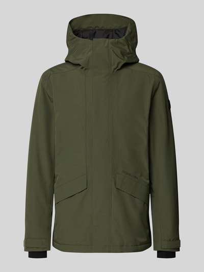 Didriksons Regular Fit Jacke mit Kapuze Modell 'Adam' Oliv 1