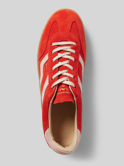 Gant Sneaker aus Leder mit Label-Detail Modell 'CUZMANI' Orange 3