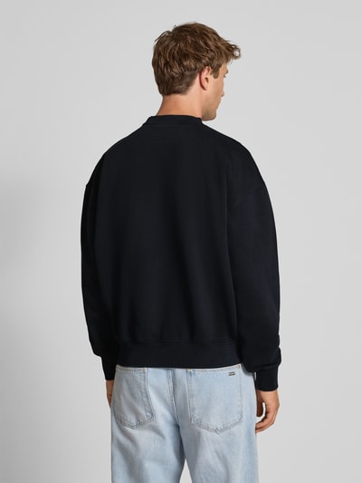Pegador Oversized sweatshirt met logostitching Zwart - 5