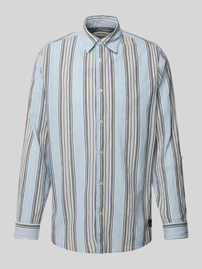 Scotch & Soda Regular fit vrijetijdsoverhemd in kreuklook Lichtblauw - 2