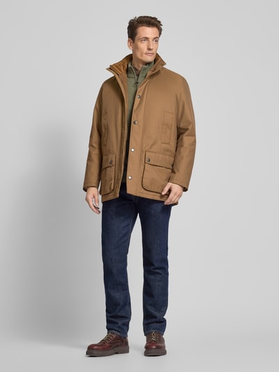 Barbour Jacke mit Pattentaschen Mud 1