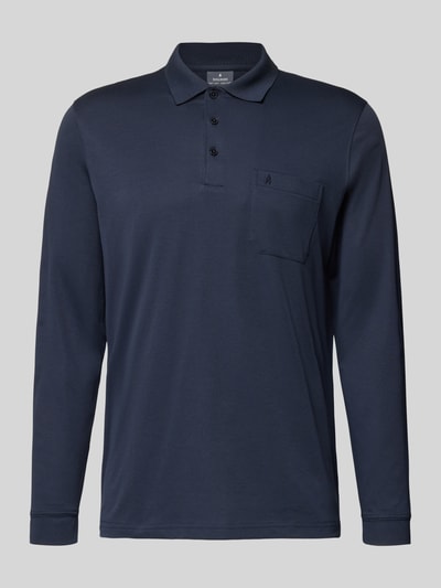 RAGMAN Regular fit poloshirt met borstzak Marineblauw - 2