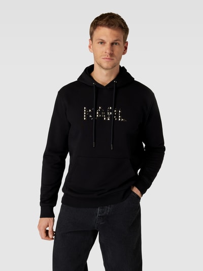 Karl Lagerfeld Hoodie met kangoeroezak Zwart - 4