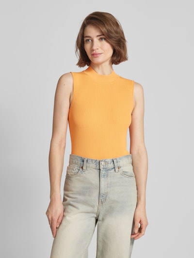 comma Tanktop met turtleneck Oranje - 4