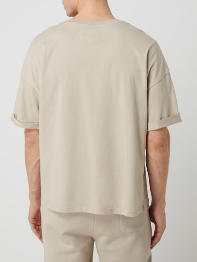 Alpha Industries Oversized T-shirt van biologisch katoen  Beige - 5