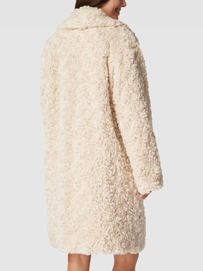 Marc Cain Mantel mit Label-Applikation (ecru) online kaufen