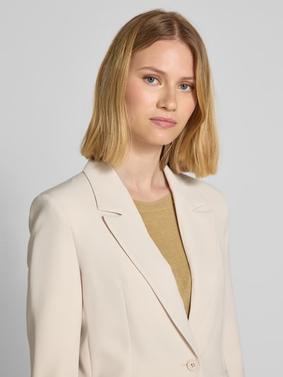 GUIDO MARIA KRETSCHMER WOMAN Slim fit blazer met klepzakken, model 'ISA' Beige - 3