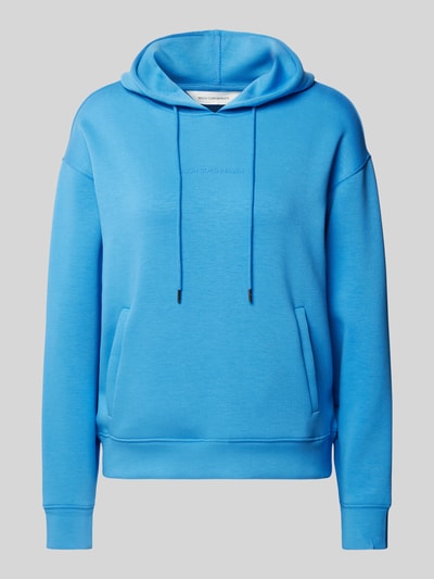 MSCH Copenhagen Hoodie mit Label-Print Modell 'IMA Q' Royal 2