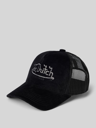 Von Dutch Trucker Cap mit Strasssteinbesatz Modell 'MIAMI' Black 1