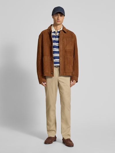 Tommy Hilfiger Regular fit chino van katoenmix, model 'DENTON' Beige - 1