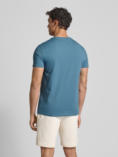 Lacoste T-Shirt mit Rundhalsausschnitt Modell 'Supima' Rauchblau 5