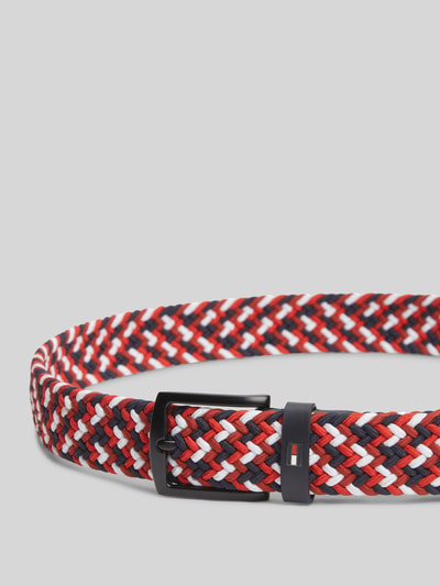 Tommy Hilfiger Geflochtener Gürtel Modell 'DENTON' Marine 2
