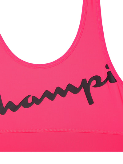 CHAMPION Bustier mit Logo-Print  Pink 2