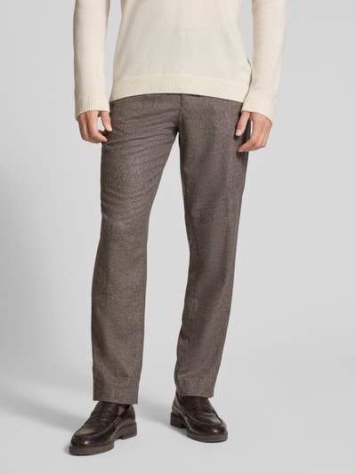 CG - Club of Gents Stoffhose mit französischen Eingrifftaschen Modell 'Obel' Beige 4