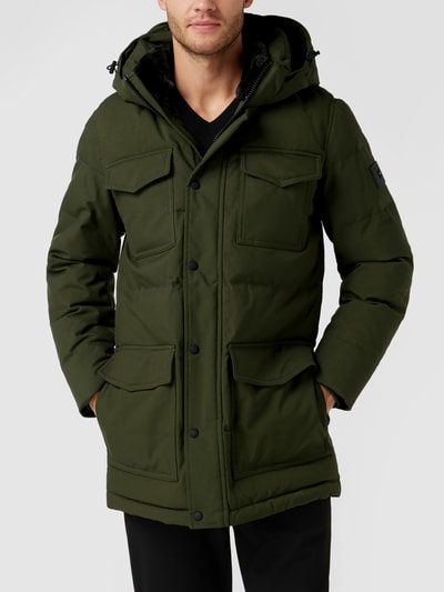 Tommy Hilfiger Jacke mit abnehmbarer Kapuze (oliv) online kaufen 