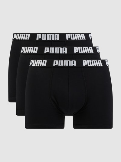 Puma Boxershort met stretch in set van 3 Zwart - 1