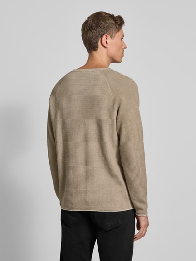 Drykorn Gebreide pullover met ronde hals, model 'TITZIAN' Beige - 5