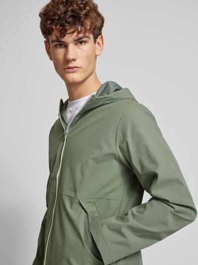 Jack & Jones Jacke mit Stehkragen Modell 'ADAM' Dunkelgruen 3