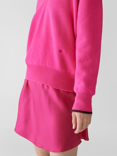 Victoria Beckham Pullover aus Kaschmir-Mix Pink 6