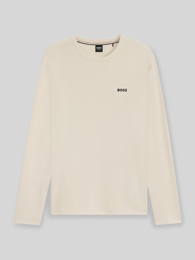 BOSS Regular fit shirt met lange mouwen van katoenmix Offwhite - 2