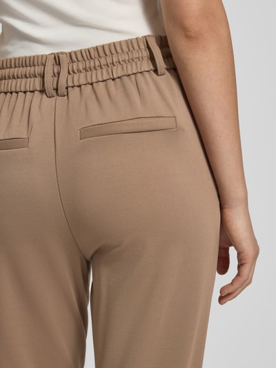 Only Regular Fit Trackpants aus Viskose-Mix Modell 'POPTRASH' Sand 3