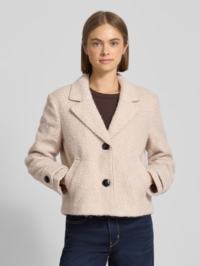 Only Kurtka o kroju regular fit z futerkiem model ‘VALERIA’ Piaskowy 4