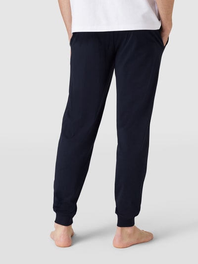 BOSS Sweatpants mit Label-Stitching Modell 'Mix&Match Pants' Dunkelblau 5