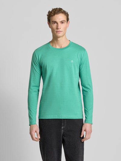 Marc O'Polo Shaped fit shirt met lange mouwen van puur katoen Groen - 4