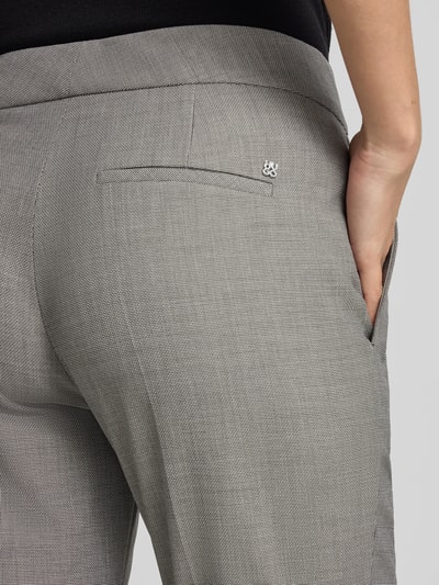 HUGO Mid Waist Business-Hose mit Bügelfalten Black 3