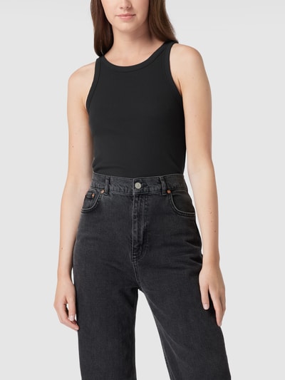 Levi's® Top mit Label-Patch Black 4