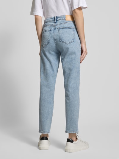 Only Straight Fit Jeans mit Baumwoll-Anteil Modell 'EMILY' Jeansblau 5