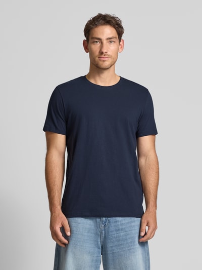 SELECTED HOMME Regular Fit T-Shirt aus reiner Baumwolle Modell 'ASPEN' Marine 4