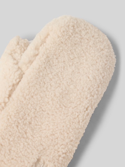 HUGO Wanten in teddybontlook, model 'BEATRIS' Offwhite - 3