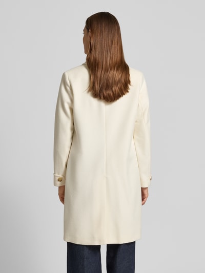 Lauren Ralph Lauren Mantel aus Woll-Mix mit Kaschmir-Anteil Offwhite 5