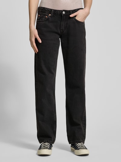 WEEKDAY Jeans mit 5-Pocket-Design Dunkelblau 4