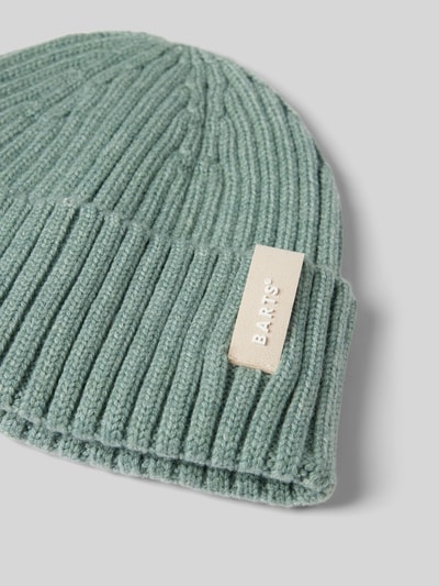 Barts Beanie met labeldetail, model 'SUMTER' Mintgroen - 2