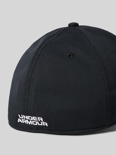 Under Armour Baseballpet met labelstitching Zwart - 3