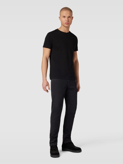 Calvin Klein Jeans Slim fit jeans in 5-pocketmodel Zwart - 1