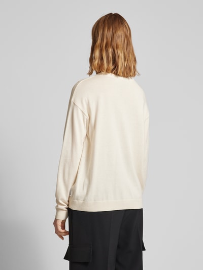 Armedangels Gebreide pullover met ronde hals, model 'LARUNAA' Offwhite - 5