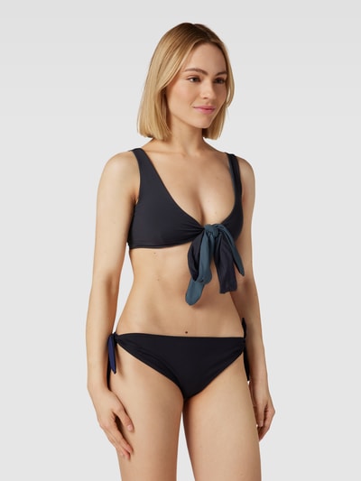 Mymarini Bikinitop met sierstrik Blauw - 5