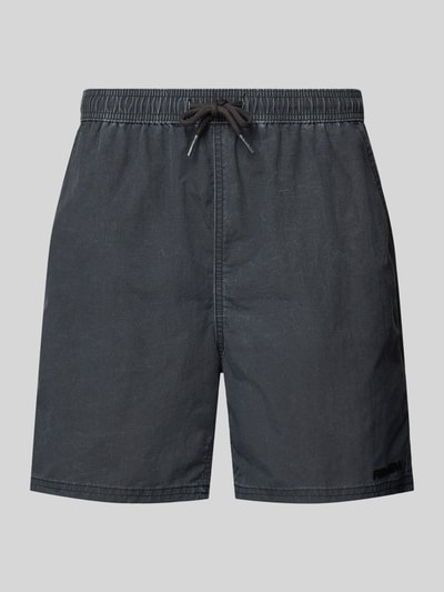 REVIEW Badehose mit elastischem Bund Black 1