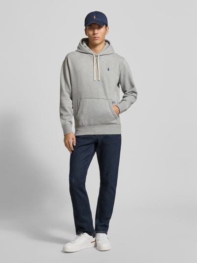 Polo Ralph Lauren Hoodie met labelstitching Lichtgrijs gemêleerd - 1