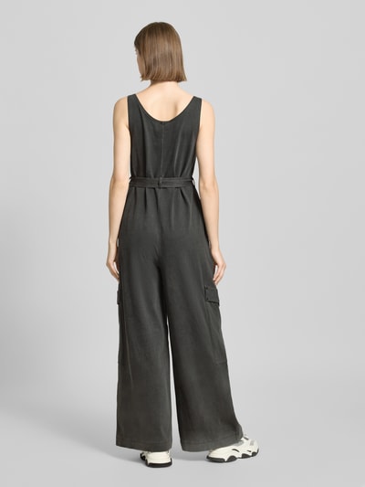 G-Star Raw Jumpsuit mit Bindegürtel Anthrazit 5