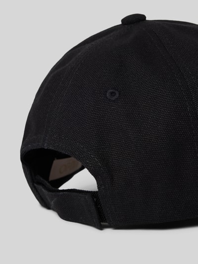 Liu Jo White Basecap mit Label-Stitching Black 3