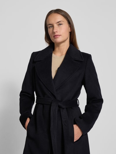 Lauren Ralph Lauren Mantel mit Reverskragen und Bindegürtel Black 3