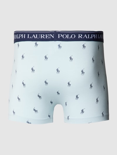 Polo Ralph Lauren Underwear Bokserki o kroju regular fit z elastycznym paskiem z logo Petrol 3