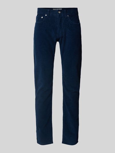 Pierre Cardin Tapered Fit Cordhose Modell 'Lyon' Blau 2