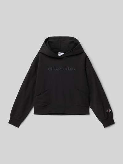 CHAMPION Hoodie mit Eingrifftaschen Black 1