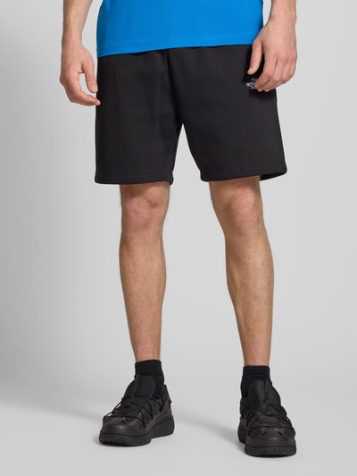 The North Face Relaxed Fit Sweatshorts mit Label-Stitching Black 4